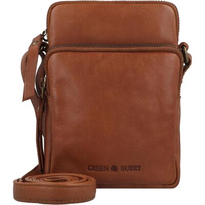 Greenburry, Damen, Handtasche, Colombiana Umhängetasche Leder 14 cm, Braun Greenburry, Damen, Handtasche, Colombiana Umhängetasche Leder 14 cm, Braun