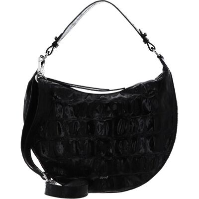 Abro, Damen, Handtasche, Leather Primitivo Hobo Bag Lulu, Schwarz Abro, Damen, Handtasche, Leather Primitivo Hobo Bag Lulu, Schwarz