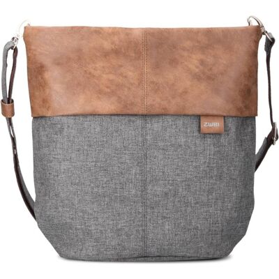 Zwei, Damen, Handtasche, Olli Umhängetasche 31 cm, Grau Zwei, Damen, Handtasche, Olli Umhängetasche 31 cm, Grau