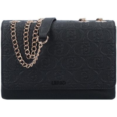 Liu Jo, Damen, Handtasche, Deckel Jo Bildschirm Caliween ECS Crossbody Nero Black, Schwarz Liu Jo, Damen, Handtasche, Deckel Jo Bildschirm Caliween ECS Crossbody Nero Black, Schwarz