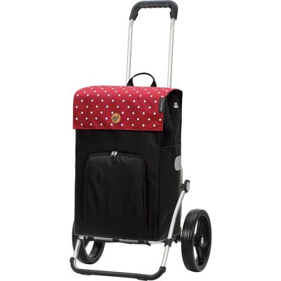 Andersen, Einkaufshilfe, Royal Shopper Malit Einkaufstrolley 56 cm, Mehrfarbig, Rot Andersen, Einkaufshilfe, Royal Shopper Malit Einkaufstrolley 56 cm, Mehrfarbig, Rot