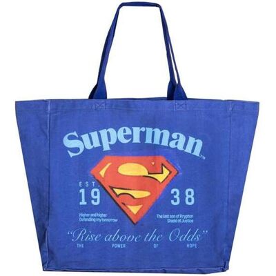 Cerdá, Unisex, Tasche, DC Comics Tragetasche Superman XL, Blau Cerdá, Unisex, Tasche, DC Comics Tragetasche Superman XL, Blau
