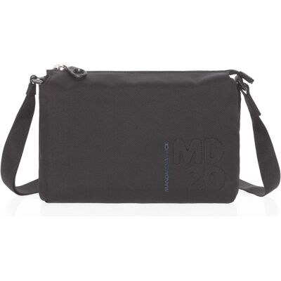 Mandarina Duck, Damen, Handtasche, Umhängetasche MD20 Pochette QMT32, Schwarz Mandarina Duck, Damen, Handtasche, Umhängetasche MD20 Pochette QMT32, Schwarz