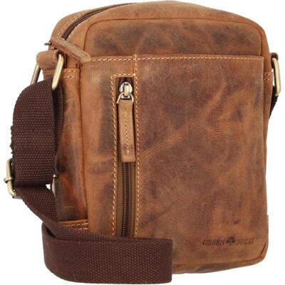 Greenburry, Herren, Handtasche, Umhängetasche Vintage 1556 Crossbody Bag, Braun Greenburry, Herren, Handtasche, Umhängetasche Vintage 1556 Crossbody Bag, Braun