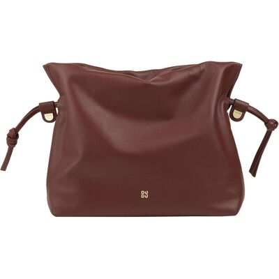 Dudu, Damen, Handtasche, Umhängetasche Leder 26 cm, Braun Dudu, Damen, Handtasche, Umhängetasche Leder 26 cm, Braun