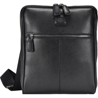 Brics, Damen, Handtasche, Varese Umhängetasche Leder 23 cm, Schwarz Brics, Damen, Handtasche, Varese Umhängetasche Leder 23 cm, Schwarz
