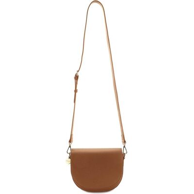 Seidenfelt, Damen, Handtasche, Nelma Mini Bag Umhängetasche 16 cm, Braun Seidenfelt, Damen, Handtasche, Nelma Mini Bag Umhängetasche 16 cm, Braun