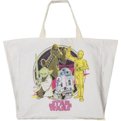 Cerdá, Damen, Tasche, Star Wars Tragetasche XL, Weiss Cerdá, Damen, Tasche, Star Wars Tragetasche XL, Weiss