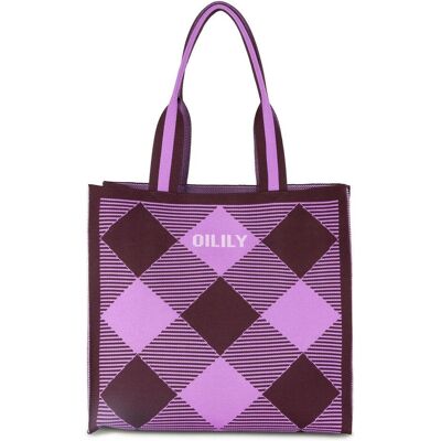 Oilily, Damen, Tasche, Susan Shopper, Braun, Violett Oilily, Damen, Tasche, Susan Shopper, Braun, Violett