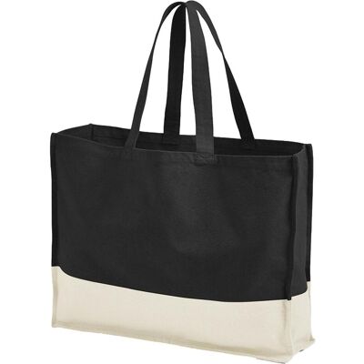 Westford Mill, Unisex, Tasche, EarthAware Organic Contrast Shopper, Schwarz, Mehrfarbig, (32 l) Westford Mill, Unisex, Tasche, EarthAware Organic Contrast Shopper, Schwarz, Mehrfarbig, (32 l)