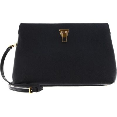Coccinelle Damen, Handtasche, Beat Clutch Handbag Grained Leather, Schwarz Coccinelle Damen, Handtasche, Beat Clutch Handbag Grained Leather, Schwarz