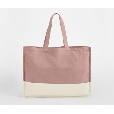 Westford Mill, Unisex, Tasche, EarthAware Organic Contrast Shopper, Pink, Mehrfarbig, (32 l) Westford Mill, Unisex, Tasche, EarthAware Organic Contrast Shopper, Pink, Mehrfarbig, (32 l)