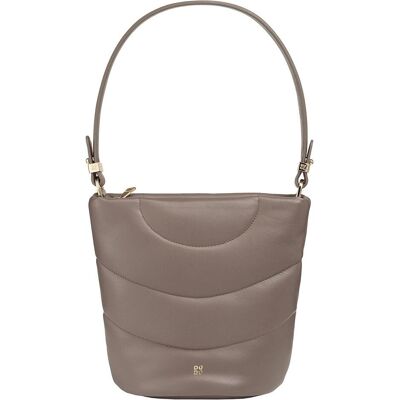 Dudu, Damen, Handtasche, Barbara Schultertasche Leder 21.5 cm, Braun Dudu, Damen, Handtasche, Barbara Schultertasche Leder 21.5 cm, Braun