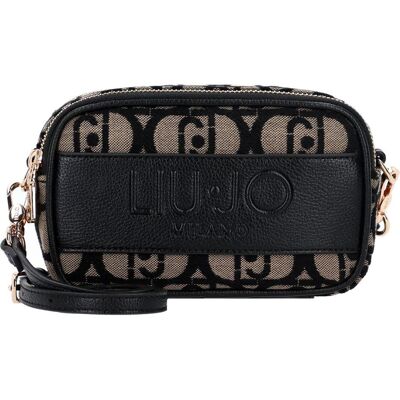 Liu Jo, Damen, Handtasche, Ridhi Mini Bag Umhängetasche S 18 cm, Schwarz Liu Jo, Damen, Handtasche, Ridhi Mini Bag Umhängetasche S 18 cm, Schwarz