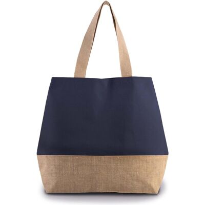 Kimood, Unisex, Tasche, Shopping en Toiles De Coton & Jute, Blau Kimood, Unisex, Tasche, Shopping en Toiles De Coton & Jute, Blau