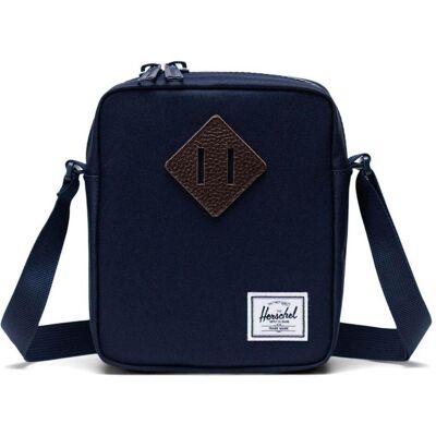 Herschel, Herren, Tasche, Heritage Crossbody Peacoat/Chicory Coffee, Blau Herschel, Herren, Tasche, Heritage Crossbody Peacoat/Chicory Coffee, Blau