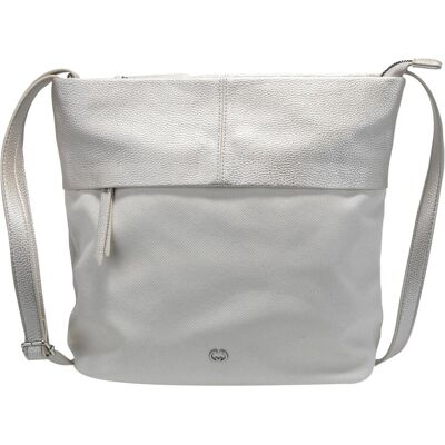 Gerry Weber, Damen, Handtasche, Schultertasche keep in mind lvz, Silber, Weiss Gerry Weber, Damen, Handtasche, Schultertasche keep in mind lvz, Silber, Weiss