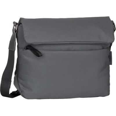 Jost, Damen, Handtasche, Umhängetasche Falun Flap Shoulder Bag, Grau Jost, Damen, Handtasche, Umhängetasche Falun Flap Shoulder Bag, Grau