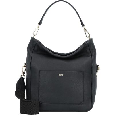 Abro, Damen, Handtasche, Raquel Schultertasche Leder 30 cm, Gold, Schwarz Abro, Damen, Handtasche, Raquel Schultertasche Leder 30 cm, Gold, Schwarz