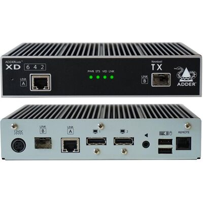 ADDERlink DisplayPort dual head KVM extender, KVM Switch ADDERlink DisplayPort dual head KVM extender, KVM Switch