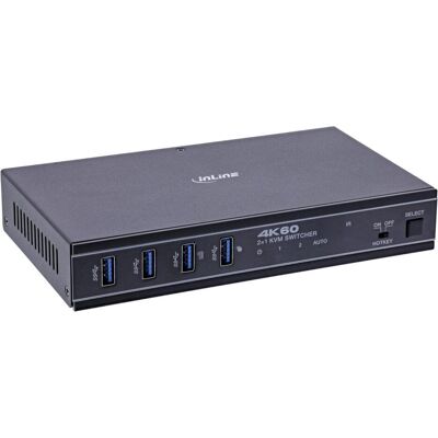 InLine 57885E, KVM Switch, Schwarz InLine 57885E, KVM Switch, Schwarz