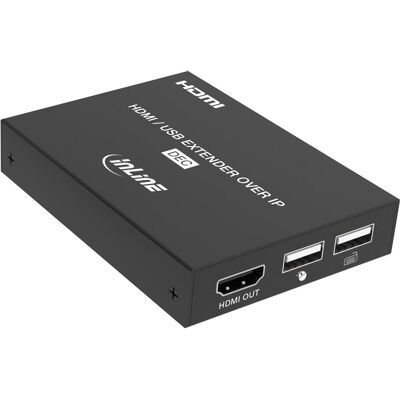 Aten Przełącznik Altusen InLine KVM Extender over IP, HDMI Full-HD, 150m, Empfänger (RX), KVM Switch, Schwarz Aten Przełącznik Altusen InLine KVM Extender over IP, HDMI Full-HD, 150m, Empfänger (RX), KVM Switch, Schwarz