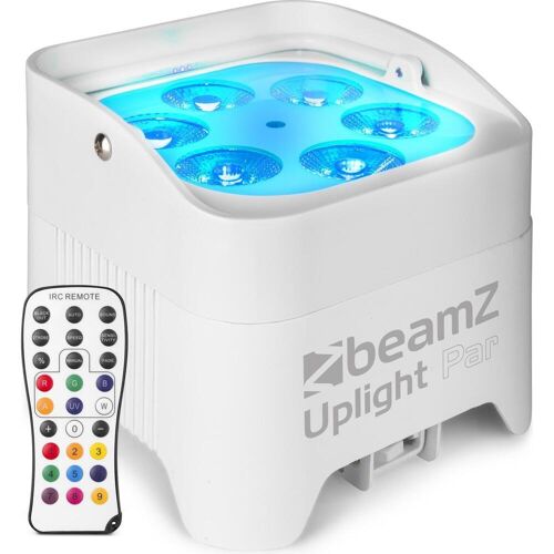 BeamZ Bodenstrahler BBP96SW Uplight Par Weiss (LED), Scheinwerfer, Weiss