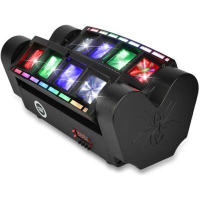 No Name LIGHT4ME SPIDER STRIPE LED-Effekt-Disco-Stroboskop (30 W, LED), Scheinwerfer, Schwarz No Name LIGHT4ME SPIDER STRIPE LED-Effekt-Disco-Stroboskop (30 W, LED), Scheinwerfer, Schwarz