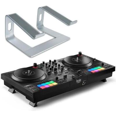 Hercules DJ Control Inpulse T-7 mit Laptopständer SV, DJ Controller Hercules DJ Control Inpulse T-7 mit Laptopständer SV, DJ Controller