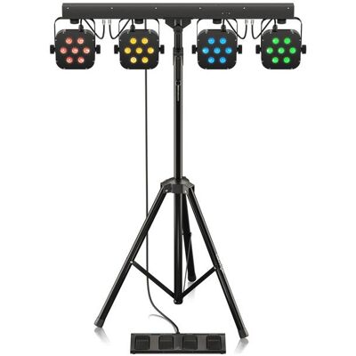 Behringer Stage Tri Led Bundle ST1 (3 W, LED), Scheinwerfer, Mehrfarbig Behringer Stage Tri Led Bundle ST1 (3 W, LED), Scheinwerfer, Mehrfarbig