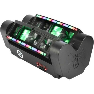 No Name LIGHT4ME SPIDER STRIPE LED-Effekt-Disco-Stroboskop (30 W, LED), Scheinwerfer, Schwarz No Name LIGHT4ME SPIDER STRIPE LED-Effekt-Disco-Stroboskop (30 W, LED), Scheinwerfer, Schwarz