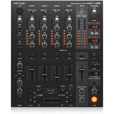 Behringer Pro Mixer Djx900 (Clubmixer), Mischpult, Schwarz Behringer Pro Mixer Djx900 (Clubmixer), Mischpult, Schwarz