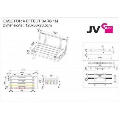 JB Systems CASE B03294, Audio Racks + Cases, Schwarz JB Systems CASE B03294, Audio Racks + Cases, Schwarz
