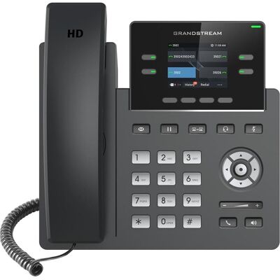 Grandstream GRP2612W HD IP Telefon mit Dual-Band WLAN, Telefon, Schwarz Grandstream GRP2612W HD IP Telefon mit Dual-Band WLAN, Telefon, Schwarz
