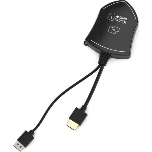 Kindermann klick & Show Touch-H:, W126671014, AV Receiver, Schwarz