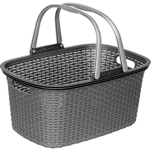 5x Rival, Einkaufshilfe, Einkaufskorb, Grau