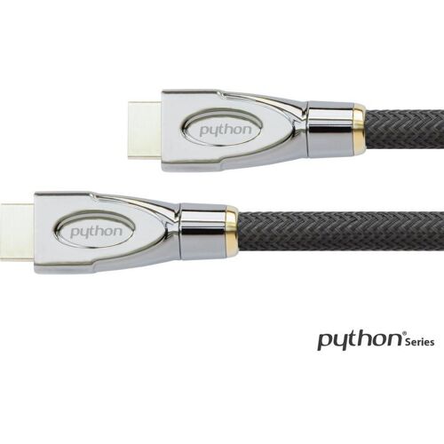 Python HDMI-Kabel HDMI (M) bis HDMI (M) (10 m, HDMI, 2.0), Video Kabel