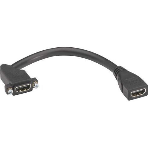 Hager HDMI-Kabel (0.20 m, HDMI), Video Kabel