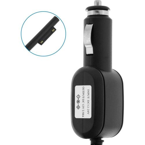 Avizar Microsoft Surface Autoladegerät, Auto Adapter, Schwarz