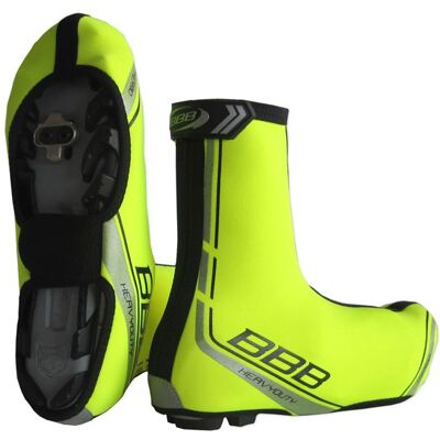 BBB HeavyDuty OSS Neongelb Überschuhe - Wasserdichte Radschuhe BBB HeavyDuty OSS Neongelb Überschuhe - Wasserdichte Radschuhe