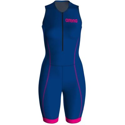 Arena, Damen, Velotrikot, W Trisuit St 2.0 Front Zip (XXS), Blau, XXS Arena, Damen, Velotrikot, W Trisuit St 2.0 Front Zip (XXS), Blau, XXS