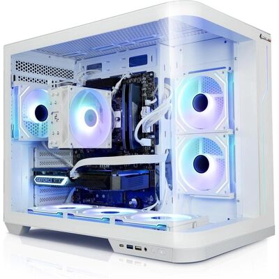 Kiebel Curve V (2000 GB, 64 GB, GeForce RTX 5060), PC, Weiss Kiebel Curve V (2000 GB, 64 GB, GeForce RTX 5060), PC, Weiss