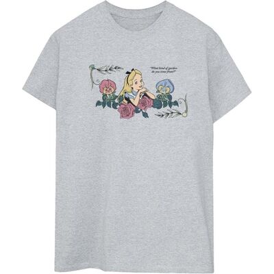 Disney Damen, Shirts, Alice In Wonderland What Kind Of Garden TShirt, Grau, (XL) Disney Damen, Shirts, Alice In Wonderland What Kind Of Garden TShirt, Grau, (XL)