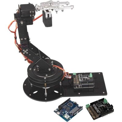 Joy-it Robot-Arm-Kit inkl. Arduino UNO Q 4 GB, Entwicklungsboard + Kit Joy-it Robot-Arm-Kit inkl. Arduino UNO Q 4 GB, Entwicklungsboard + Kit
