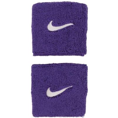Nike Unisex, Schweissband, Swoosh-Armbänder, Violett Nike Unisex, Schweissband, Swoosh-Armbänder, Violett