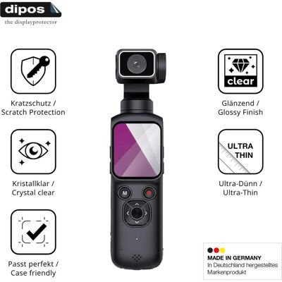 Dipos Schutzfolie Klar f??r LAMA HJD05, Geräte Schutzfolie Dipos Schutzfolie Klar f??r LAMA HJD05, Geräte Schutzfolie