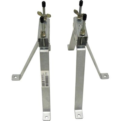 Televes Mauerhalterung Wa:22.5cm Rohrdurchm. b.60mm (1Paar) MAHA60225, TV Zubehör, Silber Televes Mauerhalterung Wa:22.5cm Rohrdurchm. b.60mm (1Paar) MAHA60225, TV Zubehör, Silber