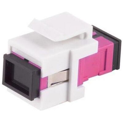 Shiverpeaks -BASIC-S- LWL Keystone Violett - Glasfaser Modul Shiverpeaks -BASIC-S- LWL Keystone Violett - Glasfaser Modul