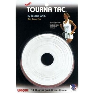 Tourna Tac Weiß Overgrip - Tennis Übergriff Tourna Tac Weiß Overgrip - Tennis Übergriff