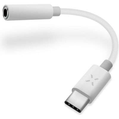 FIXED FIXL-CJD-WH USB-C auf 3,5mm Adapter - Kabel Gender Changer FIXED FIXL-CJD-WH USB-C auf 3,5mm Adapter - Kabel Gender Changer
